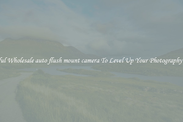 Useful Wholesale auto flush mount camera To Level Up Your Photography Skill