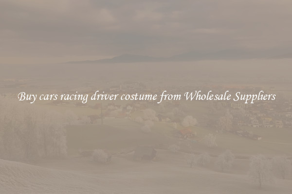 Buy cars racing driver costume from Wholesale Suppliers