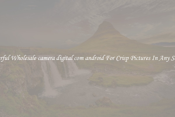 Powerful Wholesale camera digital com android For Crisp Pictures In Any Setting