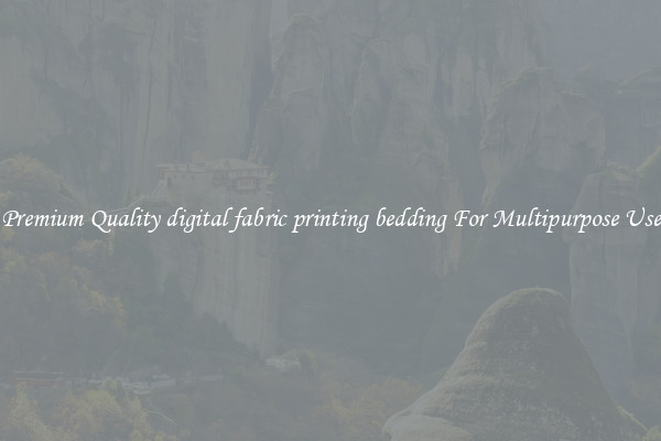 Premium Quality digital fabric printing bedding For Multipurpose Use