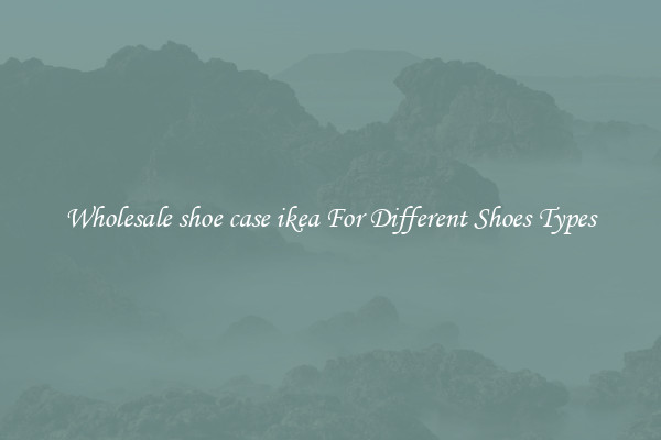 Wholesale shoe case ikea For Different Shoes Types