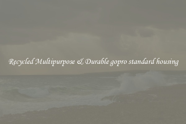 Recycled Multipurpose & Durable gopro standard housing
