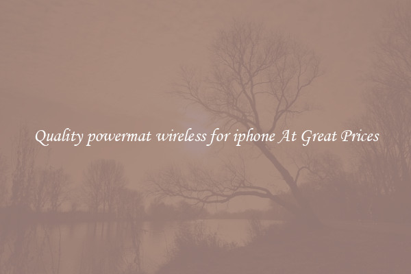 Quality powermat wireless for iphone At Great Prices