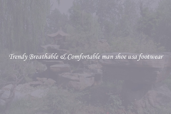 Trendy Breathable & Comfortable man shoe usa footwear