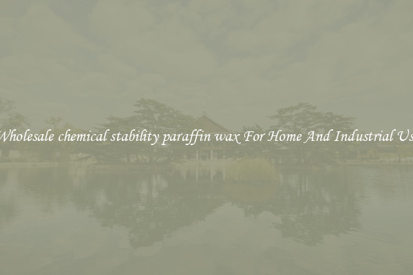 Wholesale chemical stability paraffin wax For Home And Industrial Use